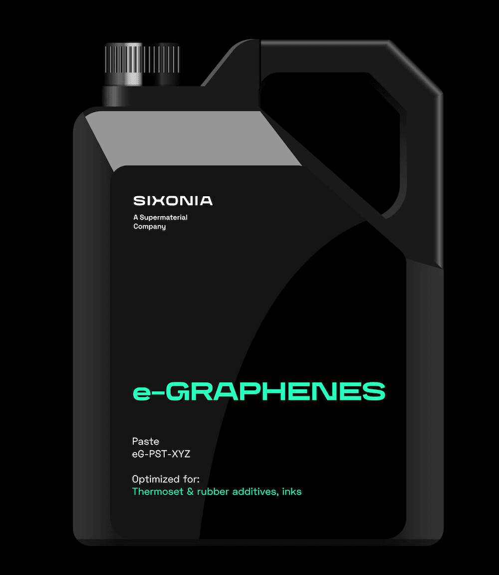 e-Graphene formulation for thermosets